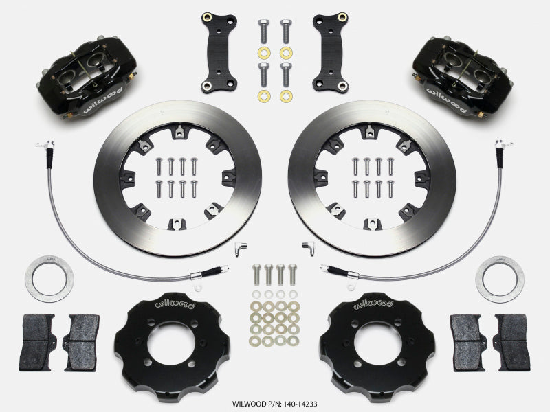 Wilwood 140-14233 Forged Dynalite Front Hat Kit 12.19in 2016-Up Mazda MX5 Miata w/ Lines