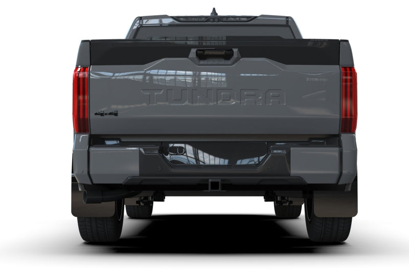 Rally Armor MF110-UR-BLK-MBK 2022+ Toyota Tundra Black UR Mud Flap w/ Metallic Black Logo