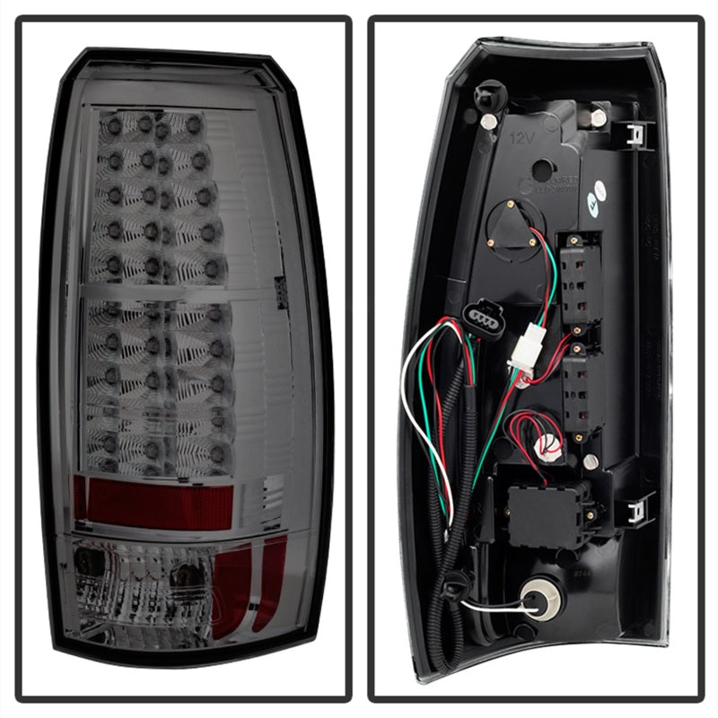 SPYDER 5032485 Spyder Chevy Avalanche 07-13 LED Tail Lights Smoke ALT-YD-CAV07-LED-SM