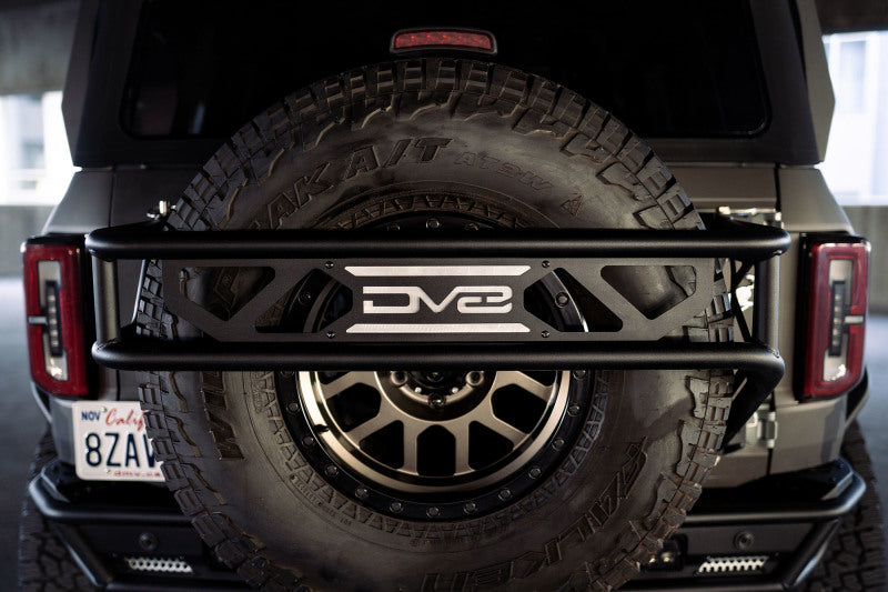 DV8 Offroad TCBR-01 21-23 Ford Bronco Spare Tire Guard & Accessory Mount