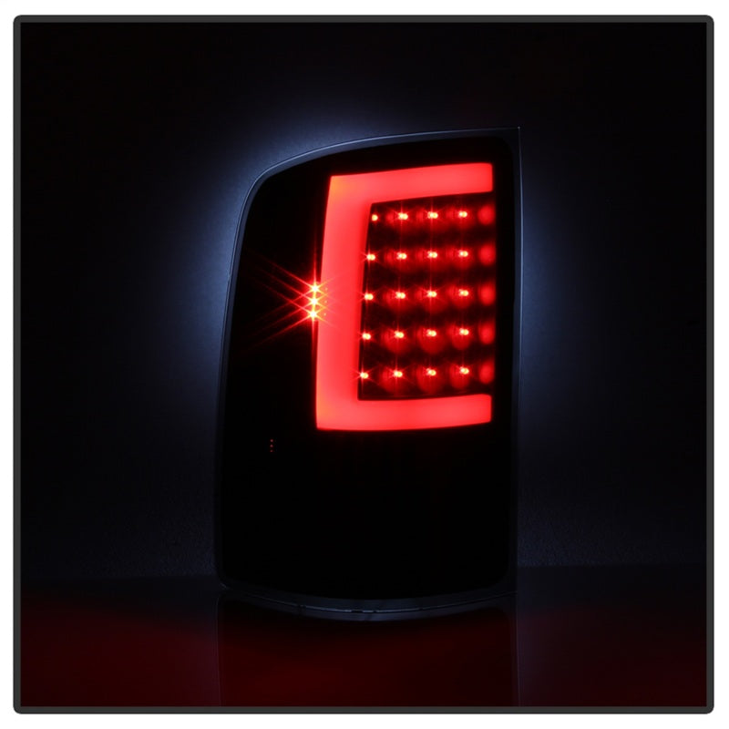 SPYDER 9038518 xTune 07-13 GMC Sierra 1500 LED Tail Lights - Black Smoke (ALT-ON-GS07-G2-LED-BSM)