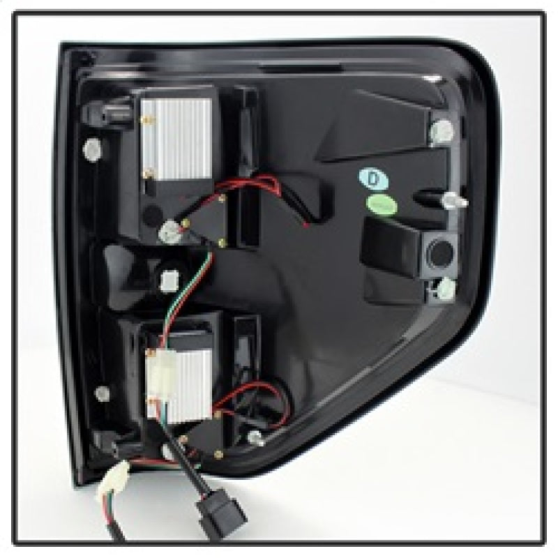 SPYDER 5078148 Spyder Ford F150 09-14 LED Tail Lights Black Smoke ALT-YD-FF15009-LED-BSM