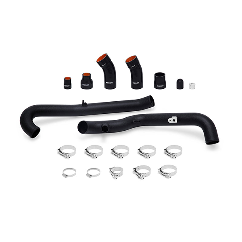 Mishimoto MMICP-FIST-14WBK 2014+ Ford Fiesta ST Intercooler Pipe Kit - Wrinkle Black