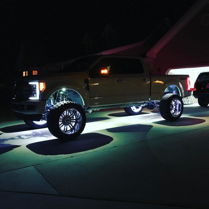 ORACLE Lighting 4228-001 Oracle LED Illuminated Wheel Rings - Double LED - White SEE WARRANTY