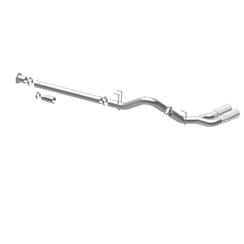 Magnaflow 17873 MagnaFlow 08-17 Ford F-250/F-350/F-450 4.6L/6.7 DPF-Back SS 4in Dual Single Passenger Side Rear Exit