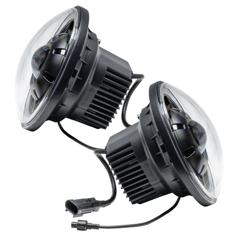 ORACLE Lighting 5876-001 Oracle Oculus 7in Bi-LED Projector Headlights for Jeep Wrangler JK - 6000K SEE WARRANTY