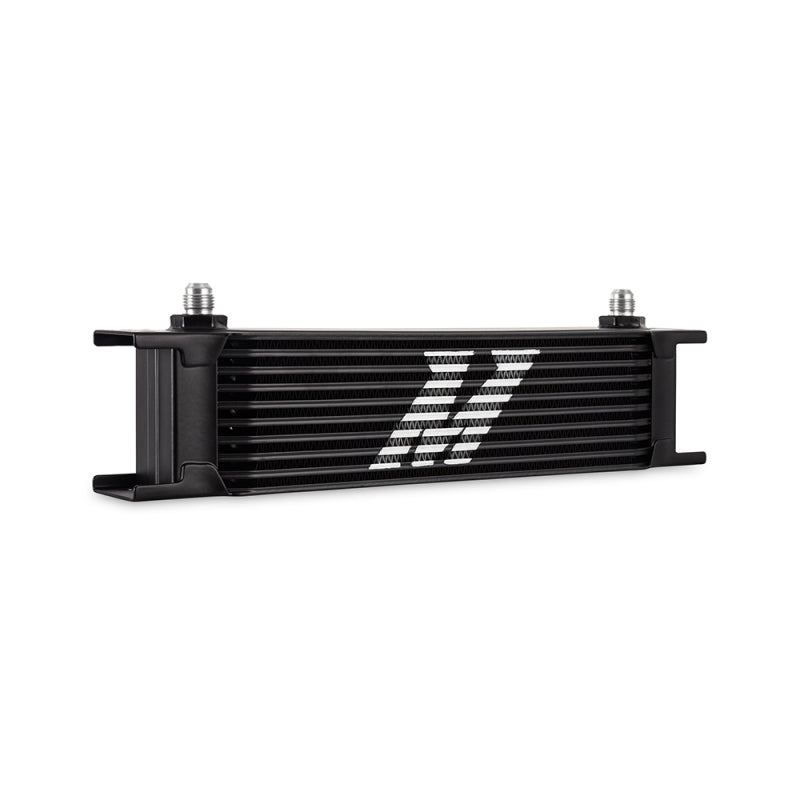 Mishimoto MMOC-10-6BK Universal - 6AN 10 Row Oil Cooler - Black