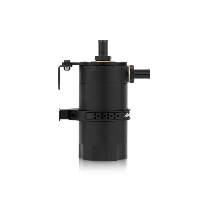 Mishimoto MMBCC-UNI-BK Universal Baffled Oil Catch Can - Black
