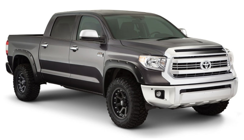 Bushwacker 30918-02 14-18 Toyota Tundra Fleetside Pocket Style Flares 4pc 66.7/78.7/97.6in Bed - Black