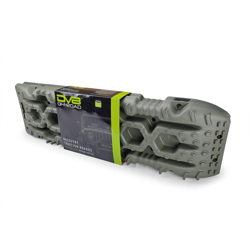 DV8 Offroad RTB1-01OL Recovery Traction Boards w/ Carry Bag - Olive