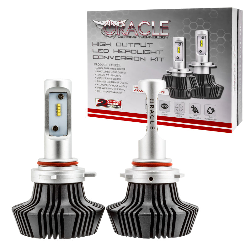 ORACLE Lighting 5242-001 Oracle 9012 4000 Lumen LED Headlight Bulbs (Pair) - 6000K SEE WARRANTY