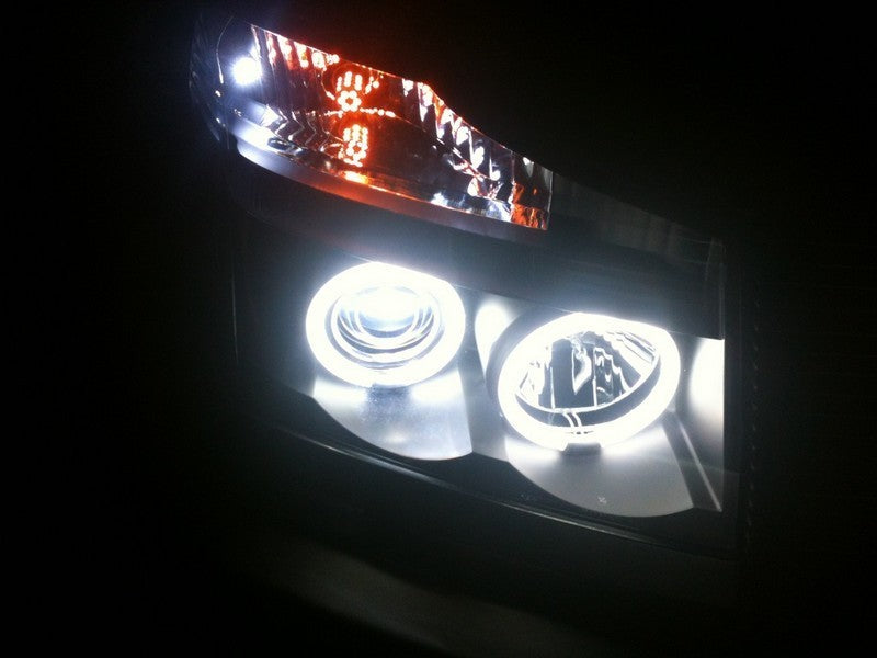 SPYDER 5030207 Spyder Nissan Titan 04-14/Armada 04-07 Projector Headlights CCFL Halo LED Blk PRO-YD-NTI04-CCFL-BK