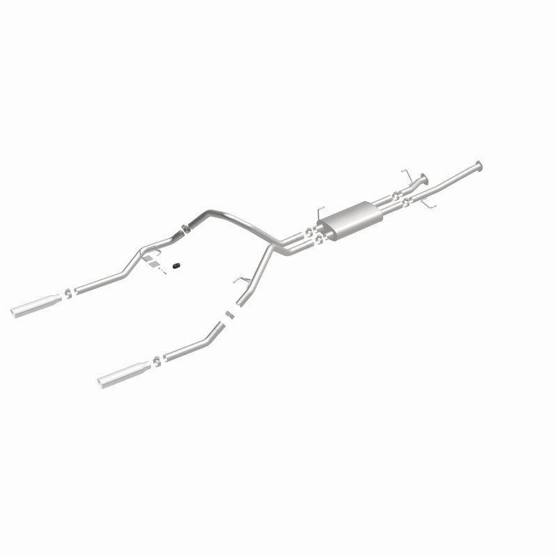 Magnaflow 15305 MagnaFlow 14 Toyota Tundra V8 4.6L/5.7L Stainless Cat Back Exhaust Dual Split Rear Exit