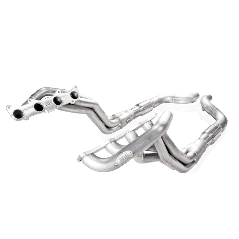 Stainless Works M15HCAT 2015-16 Mustang GT Headers 1-7/8in Primaries 3in High-Flow Cats Factory Connection