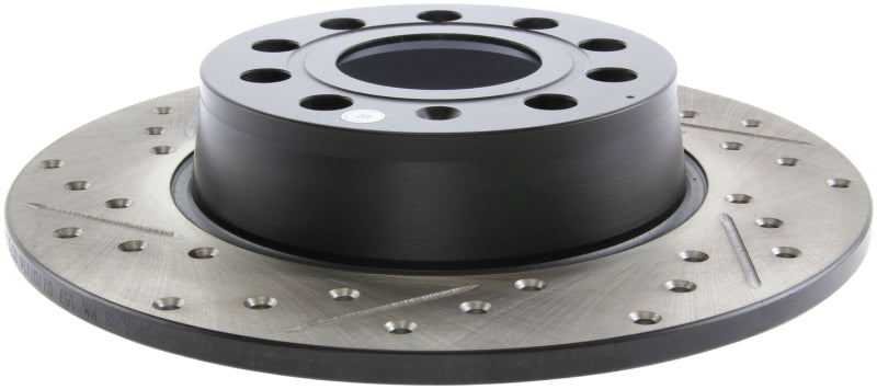 Stoptech 127.33131R StopTech Slotted & Drilled Sport Brake Rotor