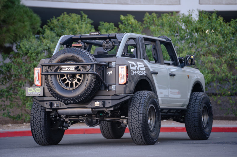 DV8 Offroad SRBR-01 21-22 Ford Bronco FS-15 Series Rock Sliders