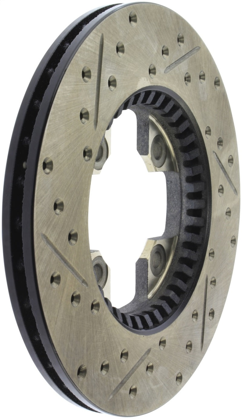 Stoptech 127.42005L StopTech Slotted & Drilled Sport Brake Rotor