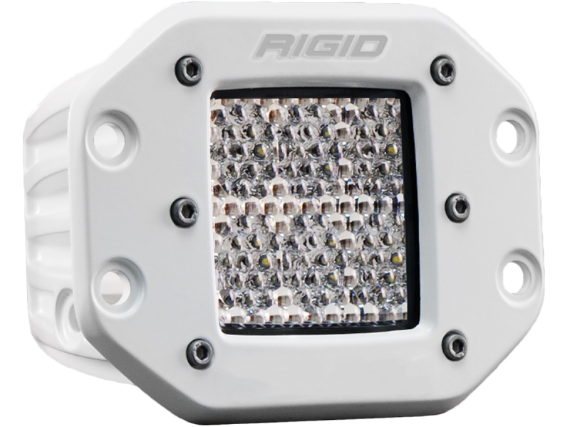 Rigid Industries 611513 Marine - Flush Mount - Dually - 60 Deg. Lens - Single