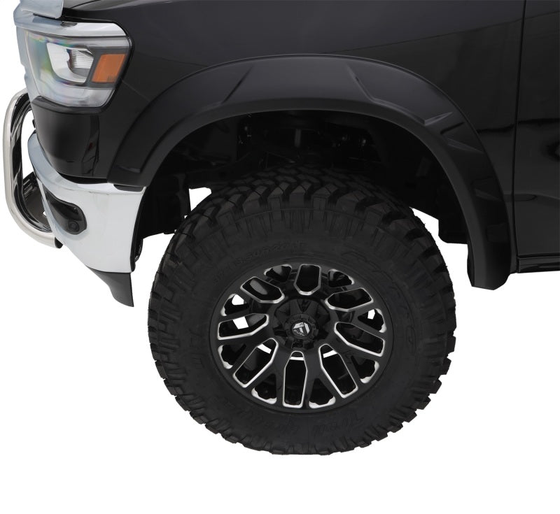 Bushwacker 20951-02 17-19 Ford F-250 Super Duty w/ 81.8in Bed DRT Style Flares 4pc - Black