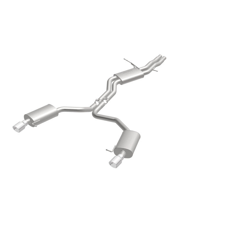 Magnaflow 19159 MagnaFlow Sys C/B 12-15 Audi A6 / A7 3.0L V6 SS 2.5in Dual Split Rear Ext 4in Tips