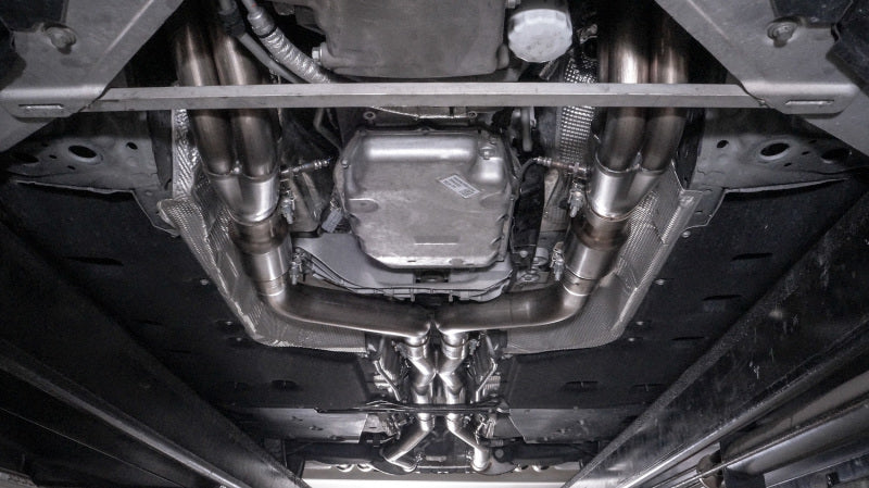 Stainless Works CTSV16HCAT 2016-18 Cadillac CTS-V Sedan Headers 2in Primaries 3in Catted Leads Into X-Pipe