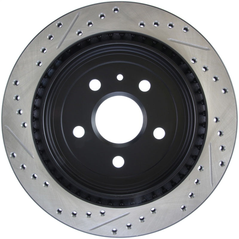 Stoptech 127.62105L StopTech Slotted & Drilled Sport Brake Rotor