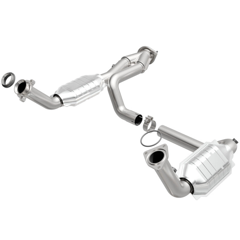 Magnaflow 93419 MagnaFlow Conv DF 02-06 Cadillac Escalade / 02-06 Chevy Avalanche 5.3L Dual Conv Y-Pipe Assembly 2WD