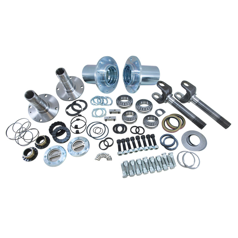Yukon Gear & Axle YA WU-04 Yukon Gear Spin Free Locking Hub Conversion Kit For Dana 60 & Aam / 00-08 SRW Dodge