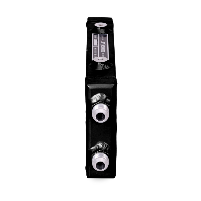 Mishimoto MMOC-DP-SBK Universal Small Bar and Plate Dual Pass Black Oil Cooler