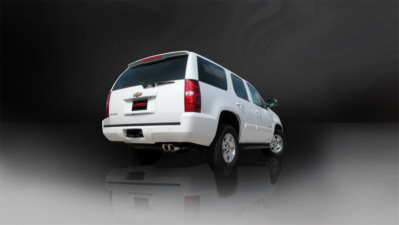 CORSA Performance 14912 Corsa 2009-2014 Chevrolet Tahoe 5.3L V8 Polished Sport Cat-Back Exhaust