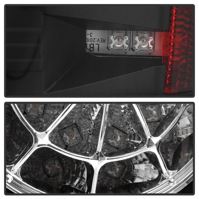 SPYDER 5029584 Spyder Toyota Tundra 07-13 LED Tail lights Black ALT-YD-TTU07-LED-BK