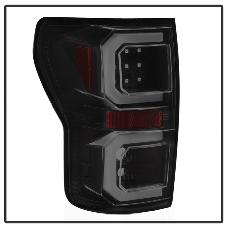 SPYDER 5085443 Spyder 07-13 Toyota Tundra V2 Light Bar LED Tail Lights - Smoke ALT-YD-TTU07V2-LB-BSM