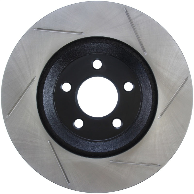 Stoptech 126.61086SR StopTech Power Slot 05-10 Mustang GT V8-4.6L Front Right Slotted Rotor