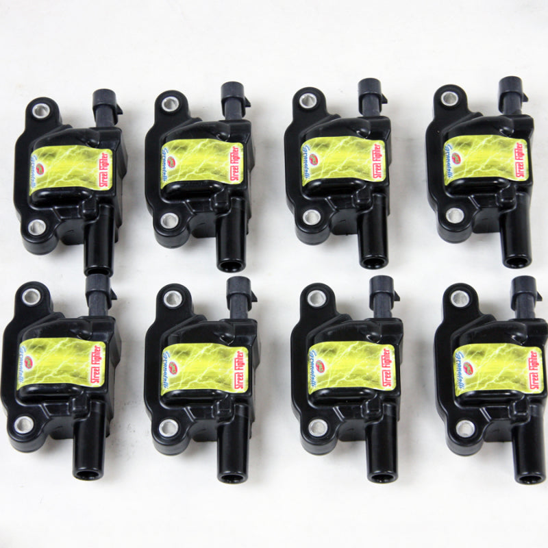 Granatelli Motor Sports 28-0512-CP Granatelli 05-13 GM LS1/LS2/LS3/LS4/LS5/LS6/LS7/LS9 Street Fighter Coil Packs - Black (Set of 8)