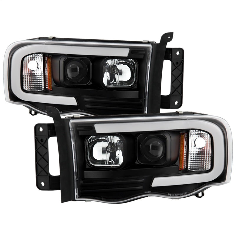 SPYDER 5088079 Spyder Dodge RAM 1500 02-05/RAM 2500/3500 03-05 High-Power LED Headlights - Black PRO-YD-DR02V2PL-BK