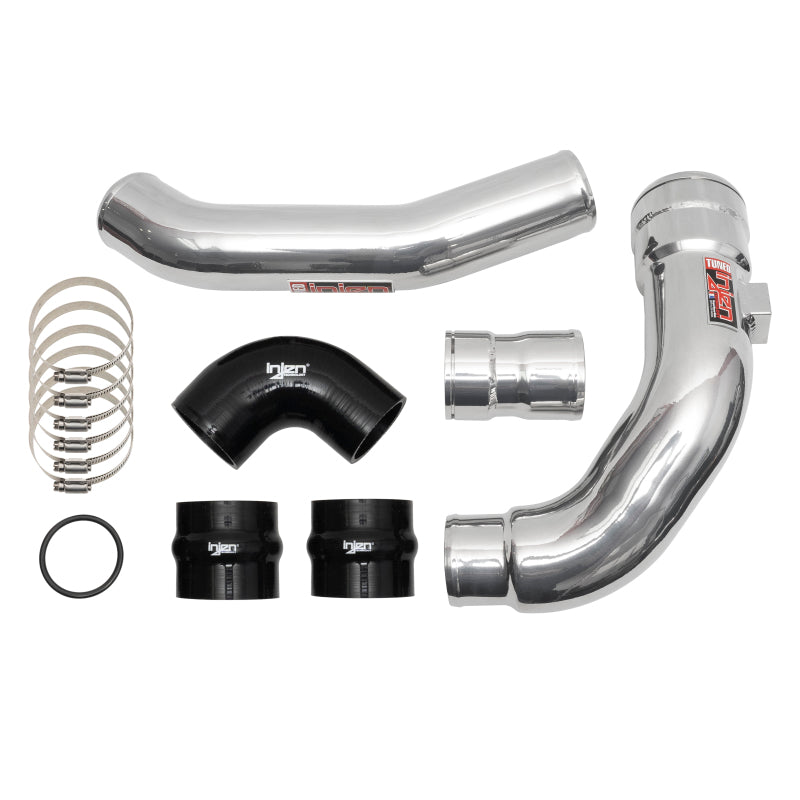 Injen SES9004ICP 17-22 Ford F250/F/350/F-450/F-550 V8-6.7L Turbo Diesel Polished Intercooler Piping Kit