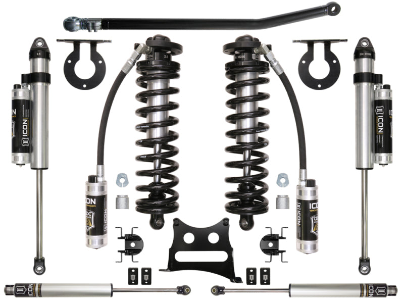 ICON K63104 05-16 Ford F-250/F-350 2.5-3in Stage 4 Coilover Conversion System