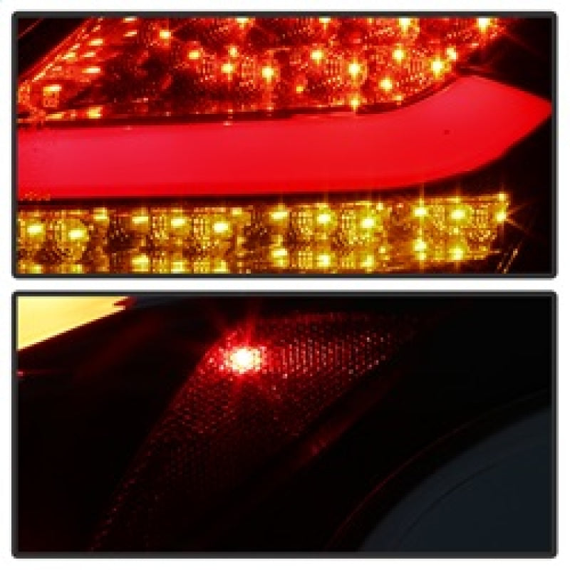 SPYDER 5085146 Spyder 12-14 Ford Focus 5DR LED Tail Lights - Black Smoke (ALT-YD-FF12-LED-BSM)