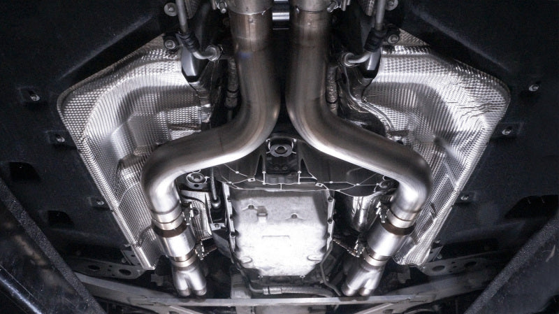 Stainless Works CTSV16HCAT 2016-18 Cadillac CTS-V Sedan Headers 2in Primaries 3in Catted Leads Into X-Pipe