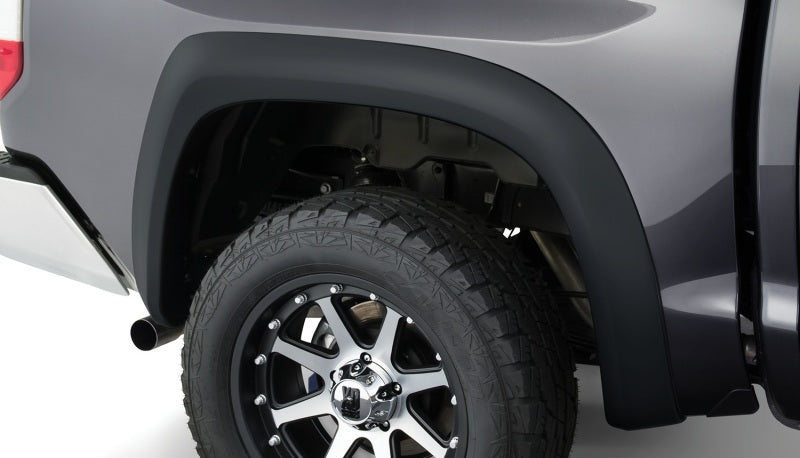 Bushwacker 30919-02 14-18 Toyota Tundra Fleetside Extend-A-Fender Style Flares 4pc - Black