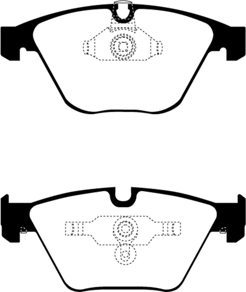 EBC UD918 08-10 BMW M3 4.0 (E90) Ultimax2 Front Brake Pads