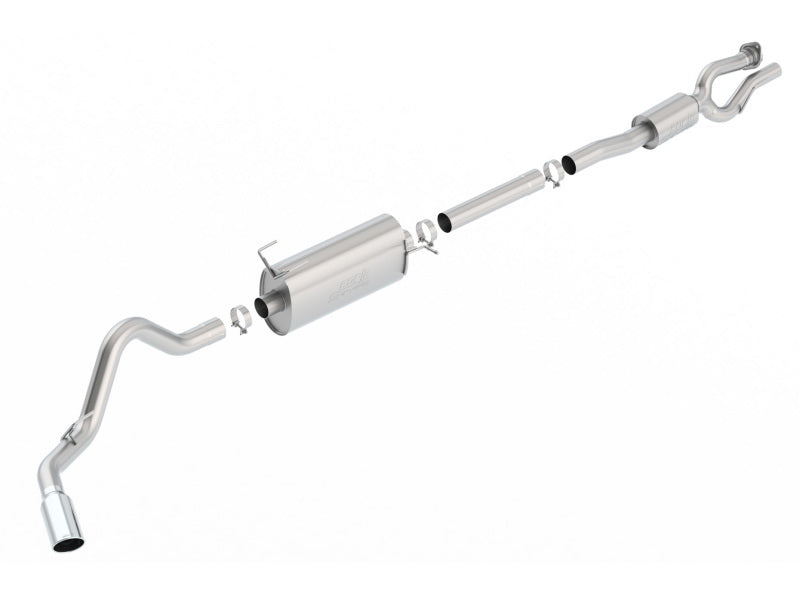 Borla 140798 S-Type Cat-Back 17-19 Ford F-250/350 Super Duty Side Exit Exhaust - 5in tip (Gas Only)
