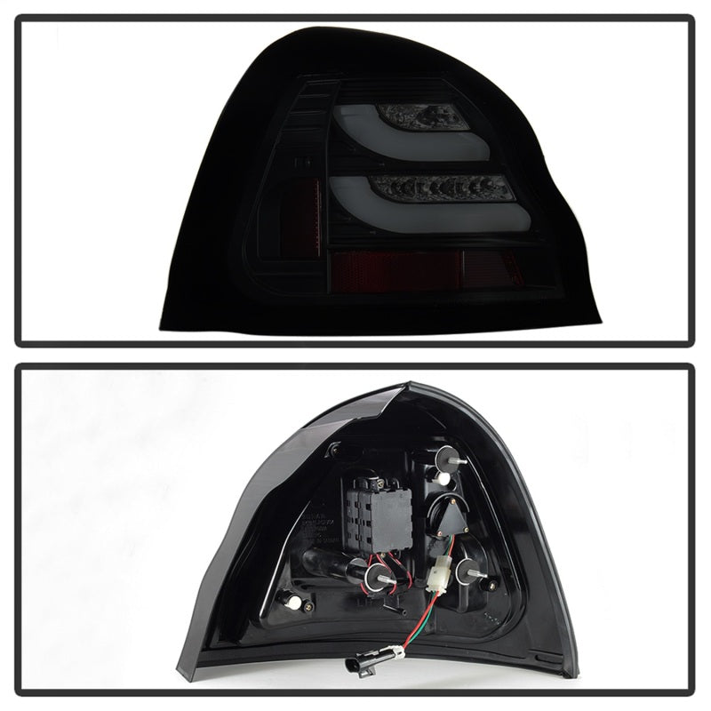 SPYDER 5084385 Spyder 04-08 Pontiac Grand Prix Light Bar LED Tail Light - Black Smoke (ALT-YD-PGP04-LED-BSM)
