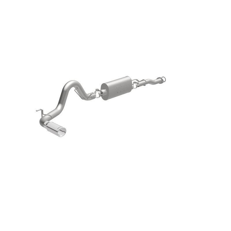 Magnaflow 19291 MagnaFlow Cat-Back 2016 Toyota Tacoma 3.5L V6 SS 3in Single Pass Side Exit Rear 4in Tip