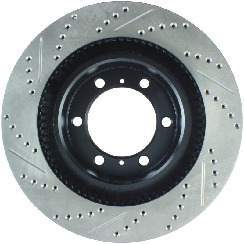 Stoptech 127.44174L StopTech Slotted & Drilled Sport Brake Rotor