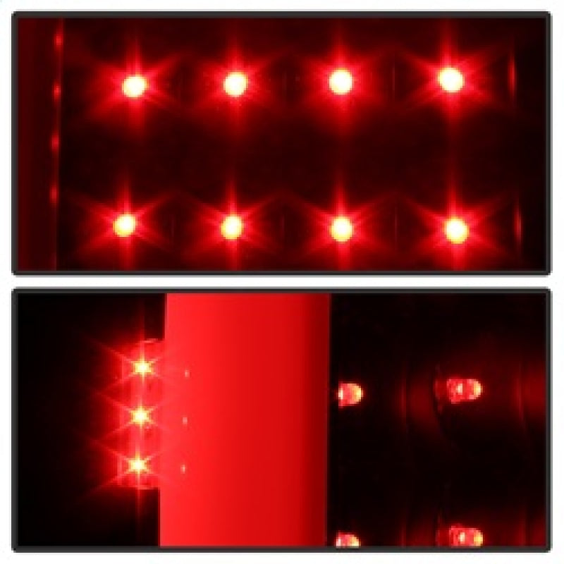 SPYDER 9038518 xTune 07-13 GMC Sierra 1500 LED Tail Lights - Black Smoke (ALT-ON-GS07-G2-LED-BSM)