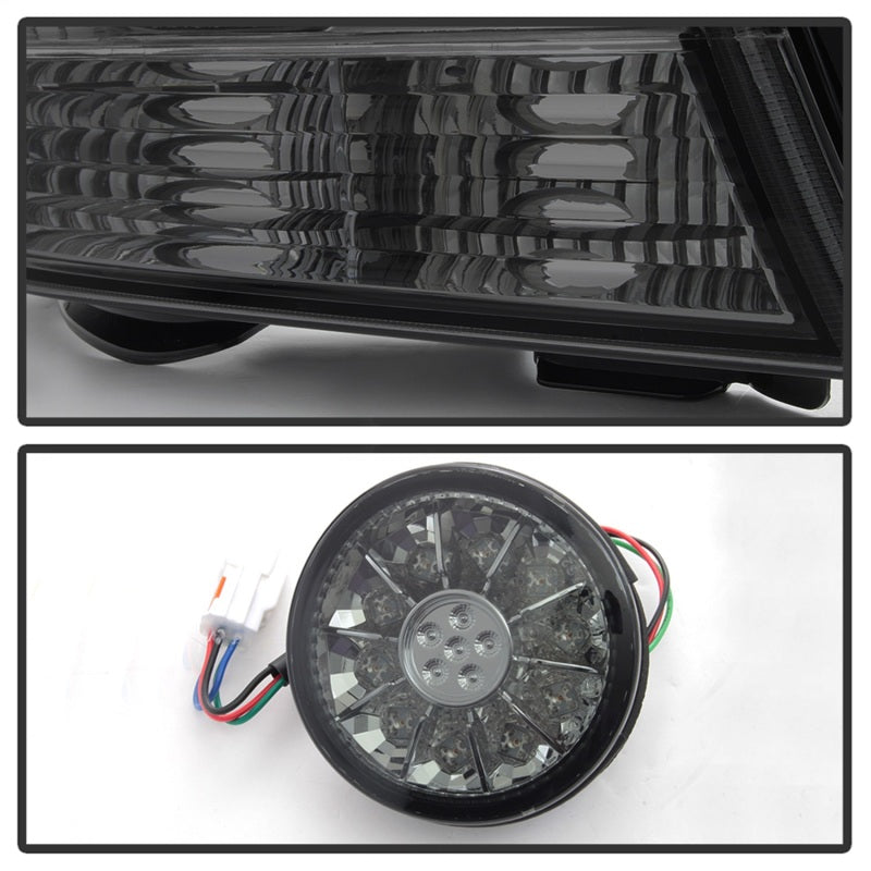 SPYDER 5085054 Spyder 01-03 Lexus IS300 LED Tail Lights w/Inner Trunk Lights - Smoke (ALT-YD-LIS300-LED-SET-SM)