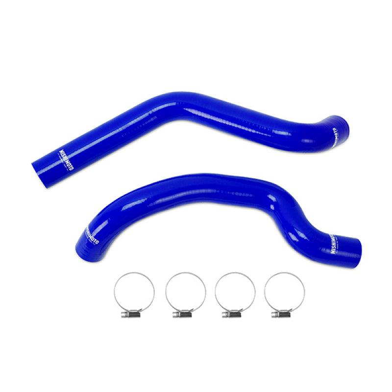 Mishimoto MMHOSE-WR6-07BL 07-11 Jeep Wrangler 6cyl Blue Silicone Hose Kit