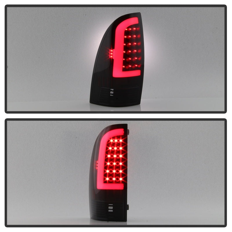 SPYDER 9038556 xTune 05-15 Toyota Tacoma (Excl LED Tail Lights) LED Tail Lights - Blk Smk (ALT-ON-TT05-LBLED-BSM)