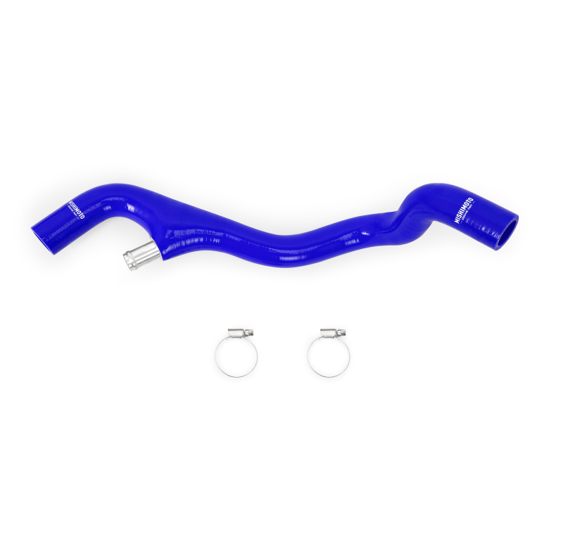 Mishimoto MMHOSE-F2D-05EBL 05-07 Ford F-250/F-350 6.0L Powerstroke Lower Overflow Blue Silicone Hose Kit
